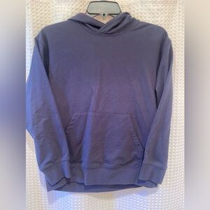 Free Assembly Boys Dark Blue Versatile Graphic Print Hoodie